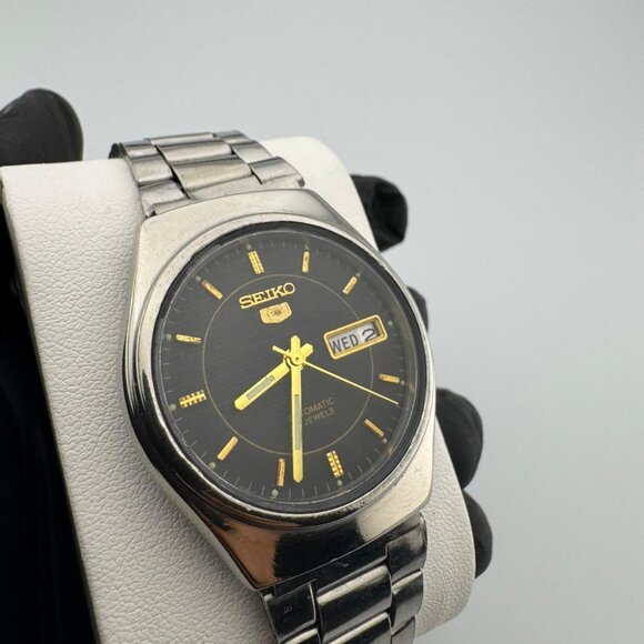 Seiko 5 Automatic 17 Jewels - Vintage Wrist Watch - Made in Japan - Picture 5 of 10